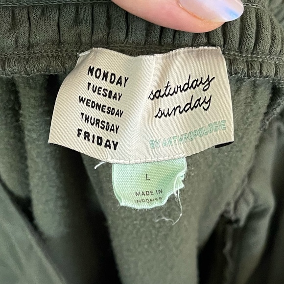 Anthropologie Saturday Sunday Abroad Cupro Pants - Picture 8 of 9